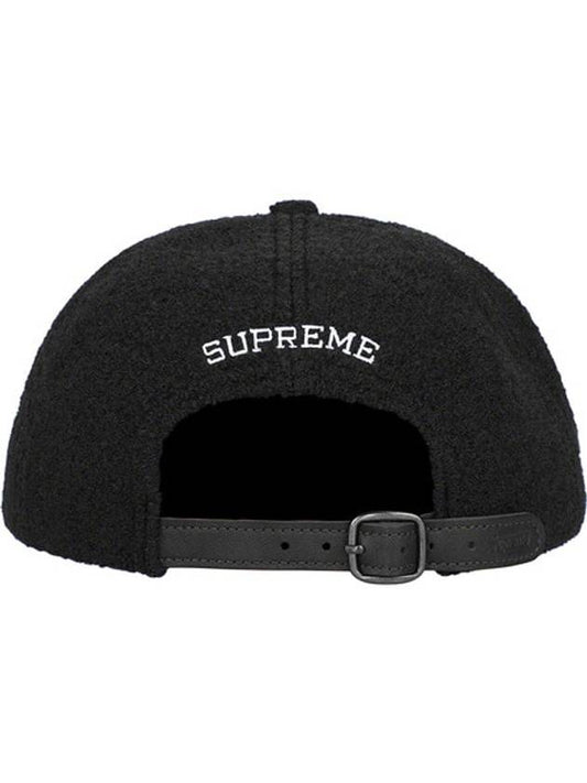 Boiled Wool S Logo 6Panel Black - SUPREME - BALAAN 2