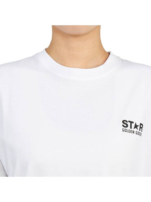 Back Big Star Short Sleeve T-Shirt White - GOLDEN GOOSE - BALAAN 7