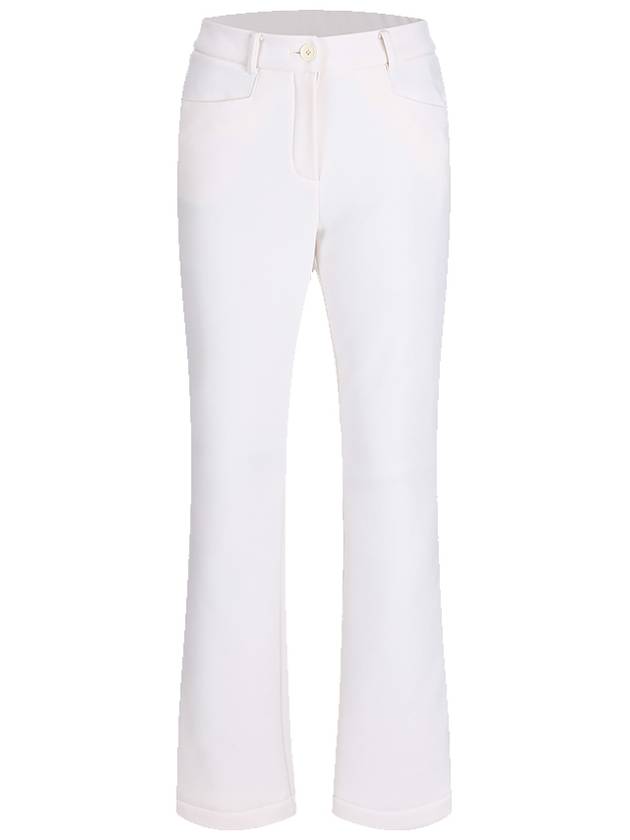 extra warm winter pantswhite winter brushed pants - MILESANDMILESANDMILES - BALAAN 1