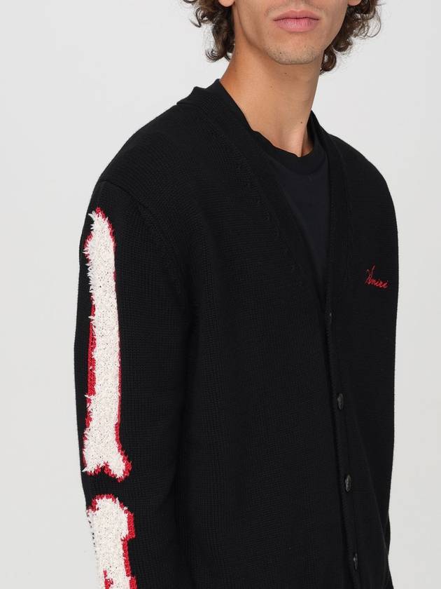 Cardigan a v Amiri con logo - AMIRI - BALAAN 5