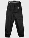 Men's New Gothic Overfit Jogger Track Pants Black - PALM ANGELS - BALAAN 3