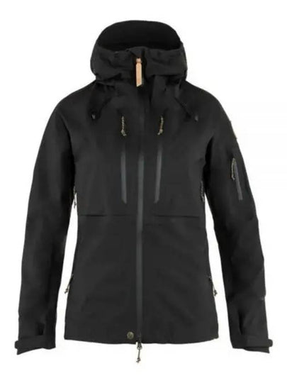 Women's Keb Eco Shell Jacket Black - FJALL RAVEN - BALAAN 2