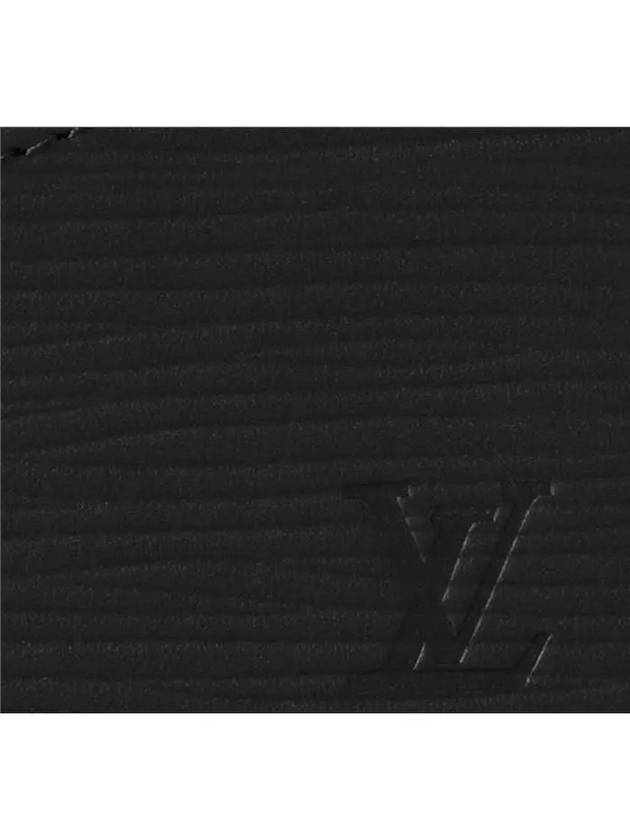 Neo Porte Cartes Leather Card Wallet Black - LOUIS VUITTON - BALAAN 4