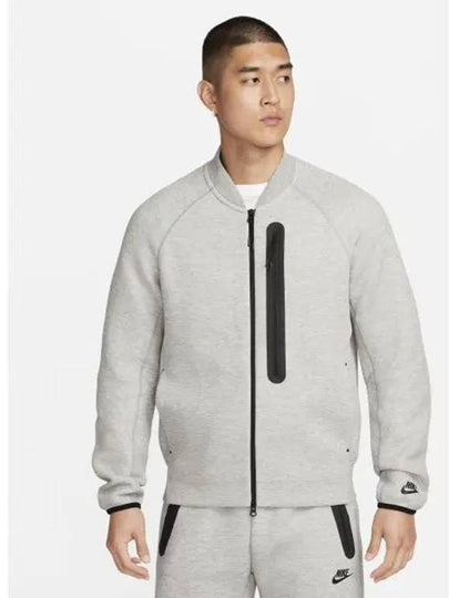 Sportswear Tech Fleece Bomber Jacket Dark Grey - NIKE - BALAAN 2