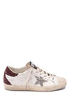 Superstar Glitter Tab Low Top Sneakers White - GOLDEN GOOSE - BALAAN 2