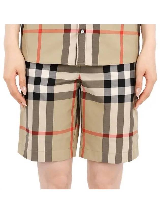 Kids Vintage Check Shorts Beige - BURBERRY - BALAAN 2