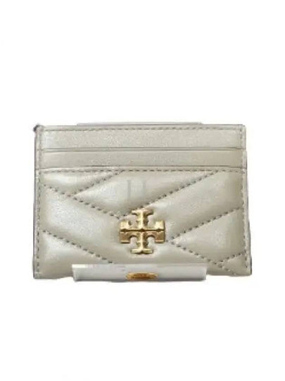 Kira Chevron Logo Card Wallet Grey - TORY BURCH - BALAAN 2