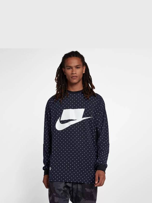 Sportswear NSW dot sweatshirt - NIKE - BALAAN 2