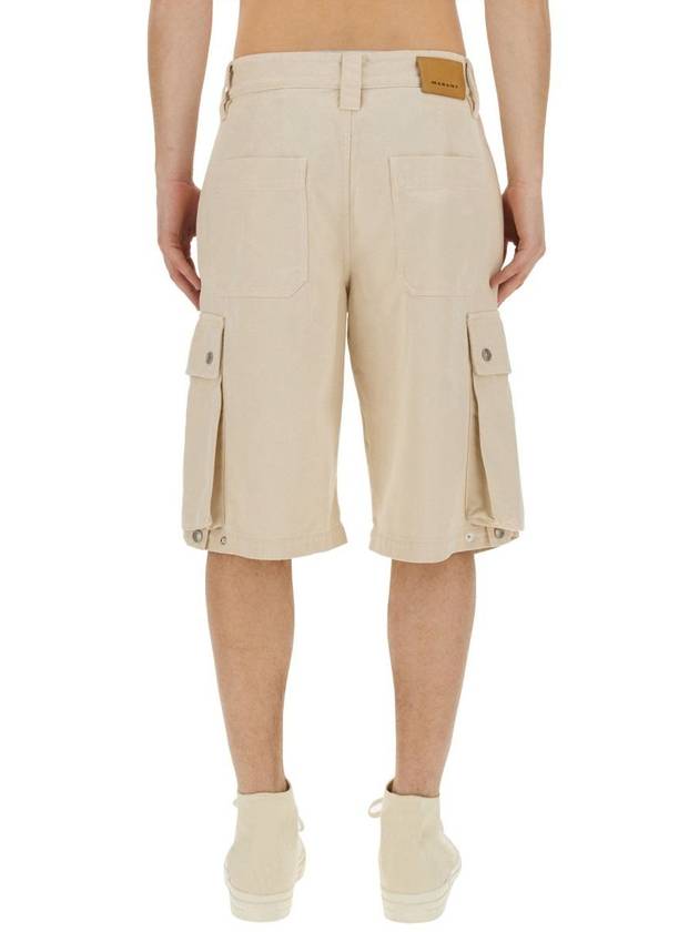 Short Pants SH0101HAB1H07H23EC BEIGE - ISABEL MARANT - BALAAN 4