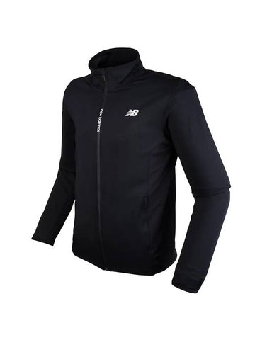 M Tech Training Full Collection Sport Zip-Up Jacket Black - NEW BALANCE - BALAAN 1