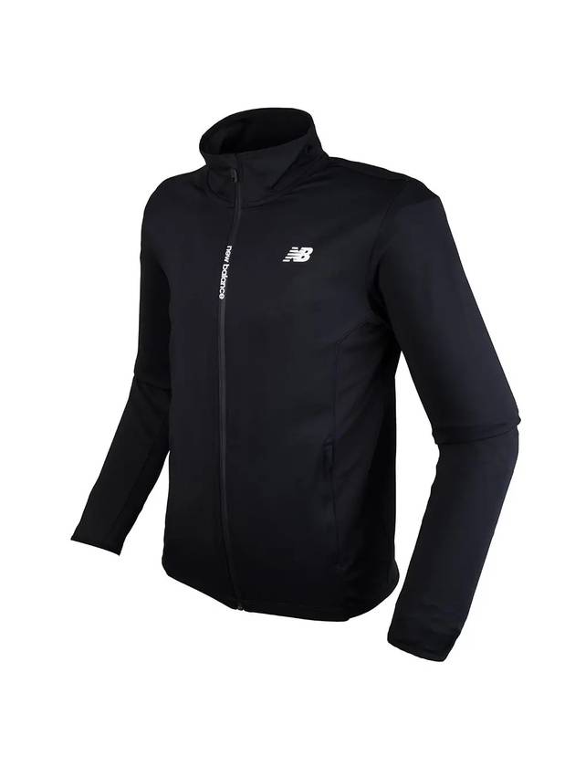 M Tech Training Full Collection Sport Zip-Up Jacket Black - NEW BALANCE - BALAAN 3