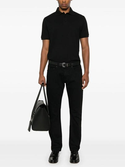 SAINT LAURENT POLO PIQUE - SAINT LAURENT - BALAAN 2