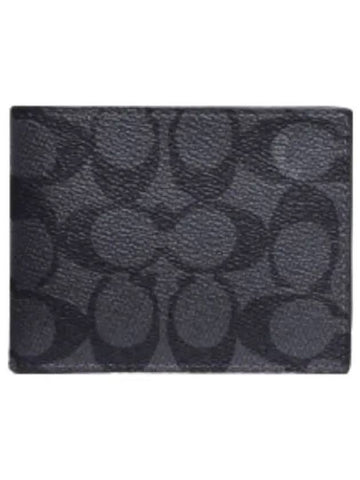 Slim Billfold Wallet - COACH - BALAAN 1