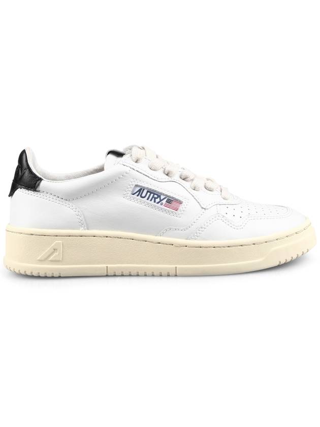 Medalist Goatskin Low Top Sneakers White - AUTRY - BALAAN 6