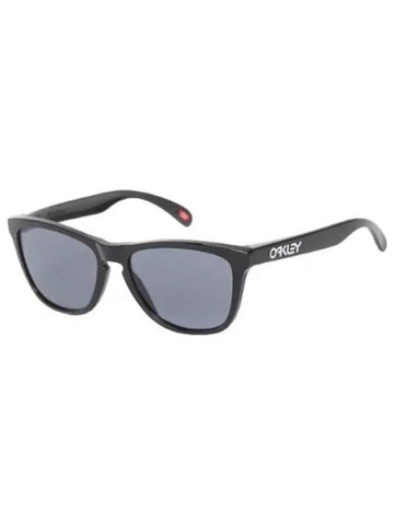 Frogskin Polished Black Gray Sports Sunglasses Glasses - OAKLEY - BALAAN 1