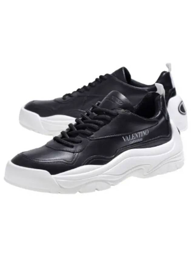 Gumboy Banshee Low Top Sneakers Black - VALENTINO - BALAAN 2