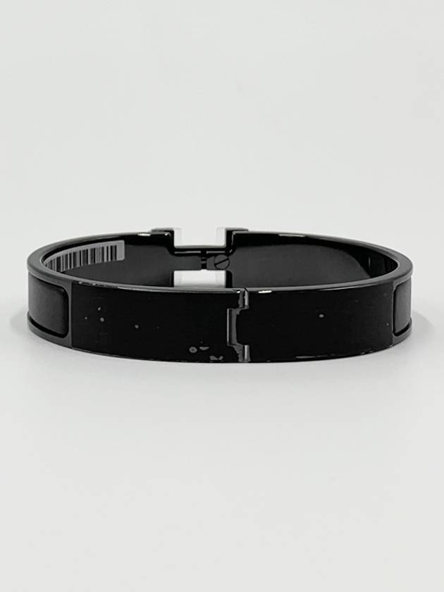 Clic HH So Bracelet Black - HERMES - BALAAN 6