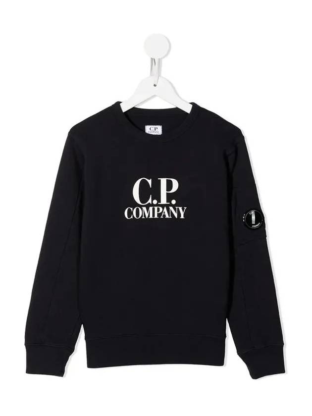 Kids Logo Sweatshirt 13CKSS017B 003878W 999 - CP COMPANY - BALAAN 2