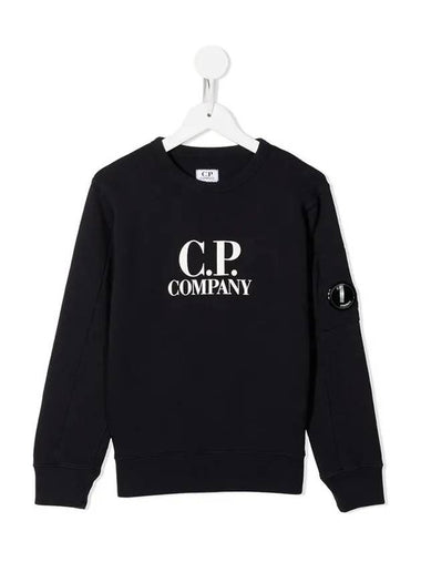 Kids Logo Sweatshirt 13CKSS017B 003878W 999 - CP COMPANY - BALAAN 1