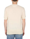 Signature Stitch Linen Knit Top Off White - MAISON MARGIELA - BALAAN 3