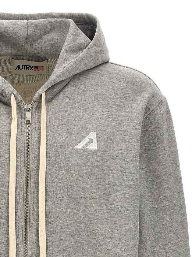 Autry Logo Embroidery Hoodie - AUTRY - BALAAN 3