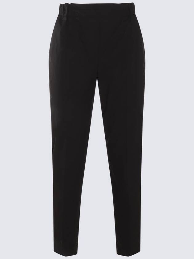 Antonelli Black Cotton Pants - ANTONELLI - BALAAN 1