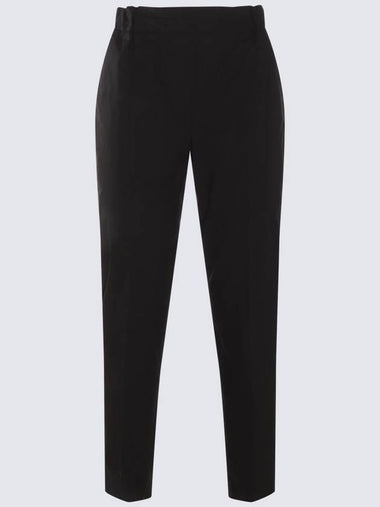 Antonelli Black Cotton Pants - ANTONELLI - BALAAN 1