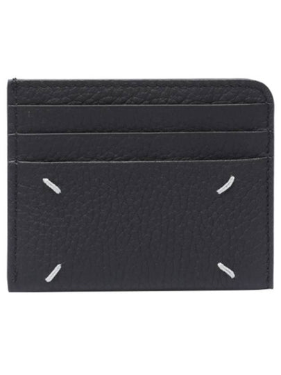 Four Stitch Card Wallet Black - MAISON MARGIELA - BALAAN 2