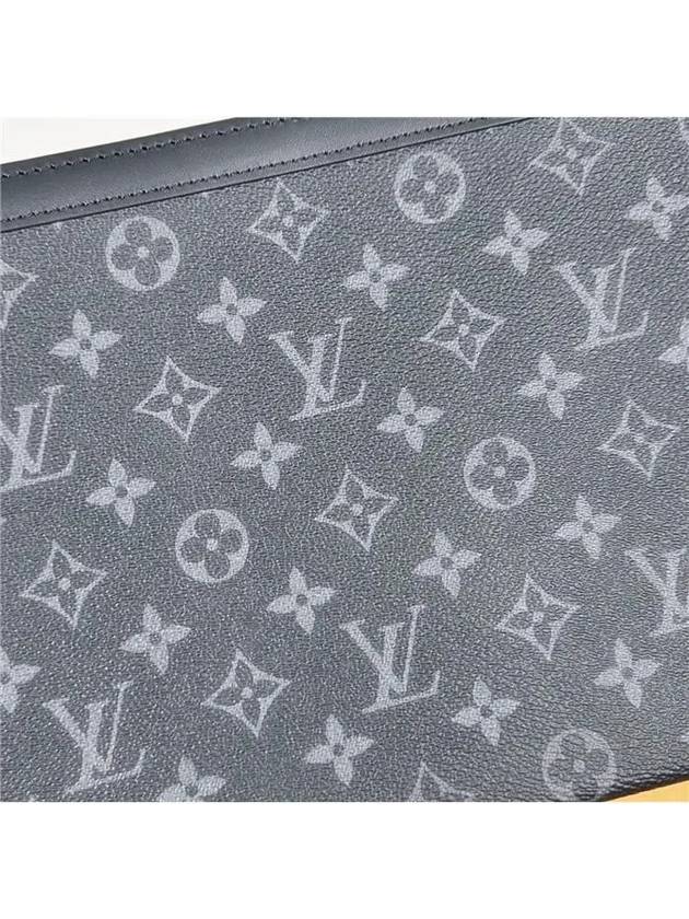 Pochette Voyage Monogram Eclipse Pouch Bag Black - LOUIS VUITTON - BALAAN 3