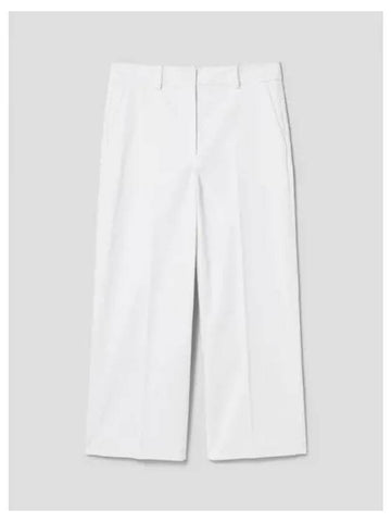 Women s stretch corduroy relaxed fit straight pants white domestic product - THEORY - BALAAN 1