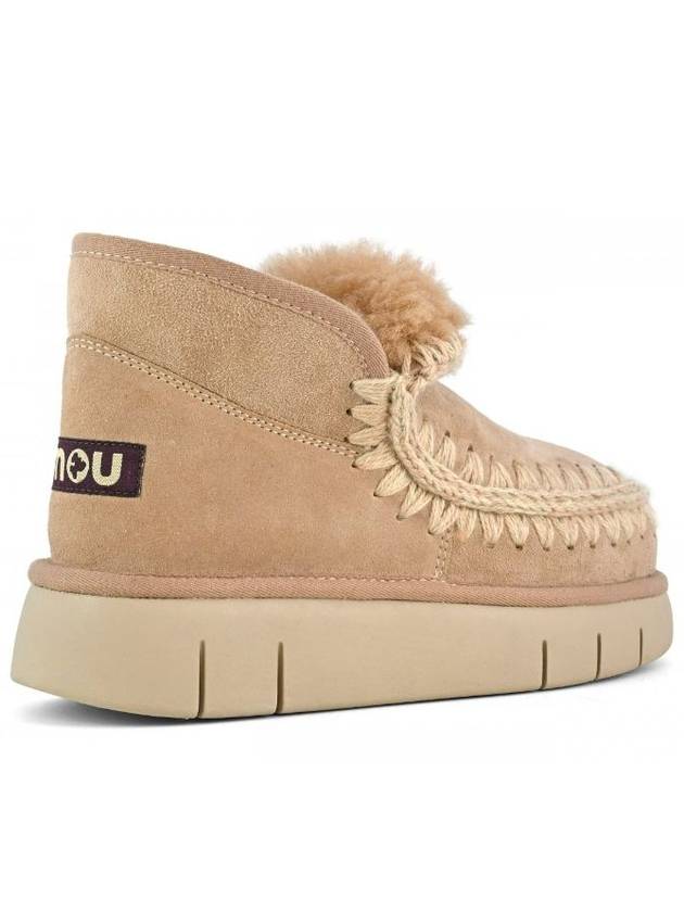 Mou Eskimo 'Bounce' In Beige Leather - MOU - BALAAN 3