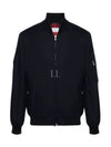 Men's Bomber Jacket Blue - BRUNELLO CUCINELLI - BALAAN 2