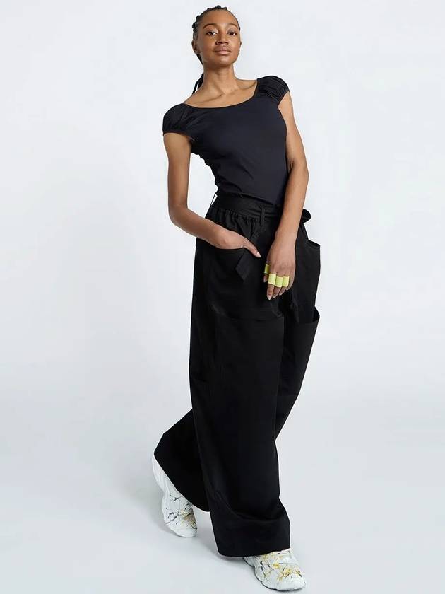 Puff Sleeve Top Black - ATHPLATFORM - BALAAN 3