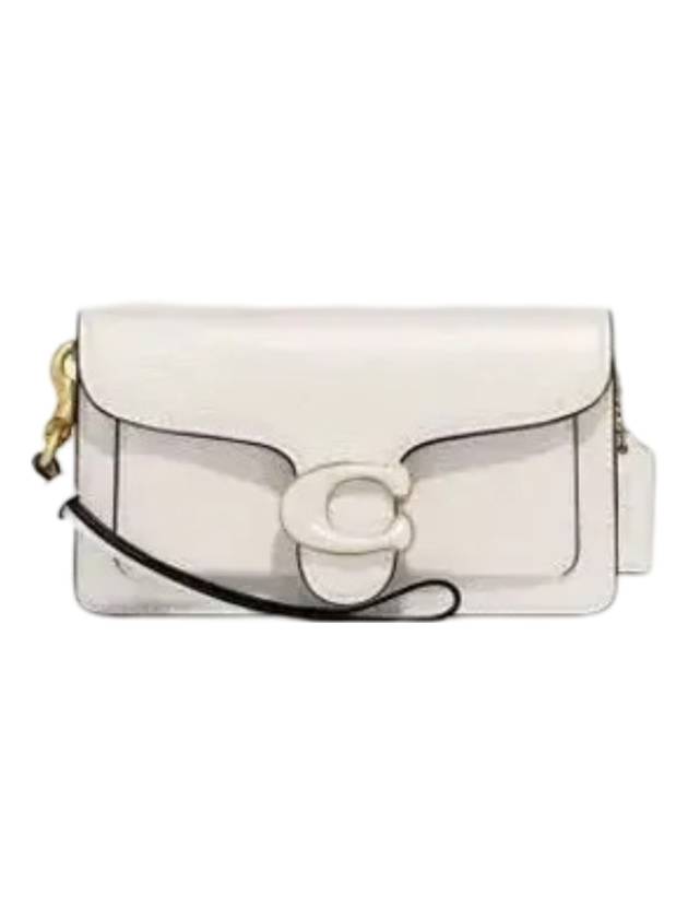 Tabby Wristlet Cross Bag White - COACH - BALAAN 1