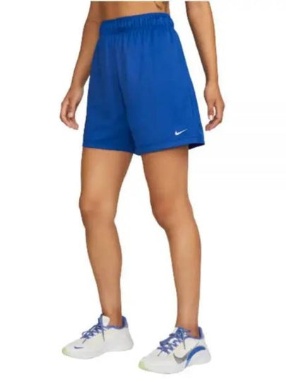 Attack Dri-Fit Fitness Mid-Rise 5 Inch Unlined Shorts Blue - NIKE - BALAAN 2