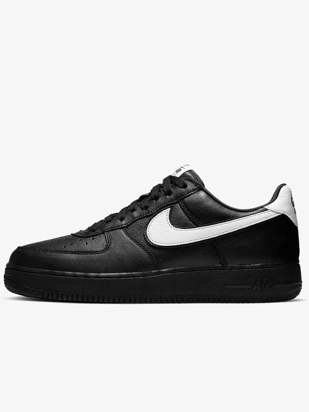 Air Force 1 QS Low Top Sneakers Black White - NIKE - BALAAN 2