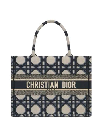 Medium Macrocannage Book Tote Bag - DIOR - BALAAN 1