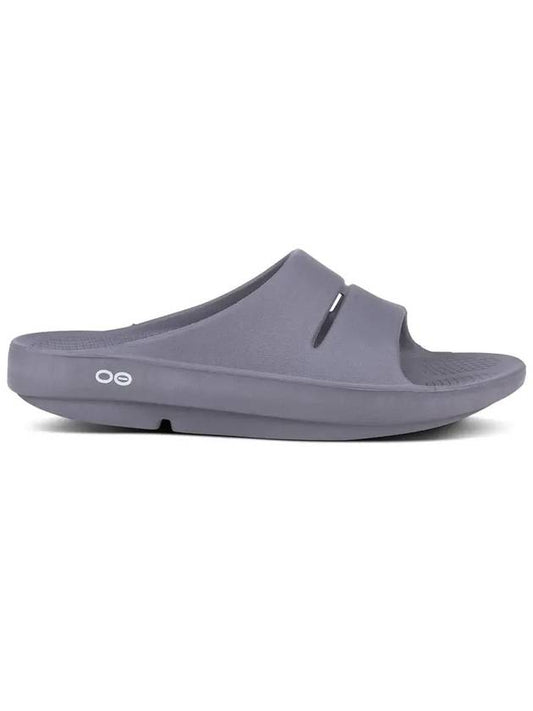 elegant slide slipper slate - OOFOS - BALAAN 2