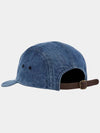 Washed Chino Twill Camp Cap Hat Indigo FW24H7 - SUPREME - BALAAN 3