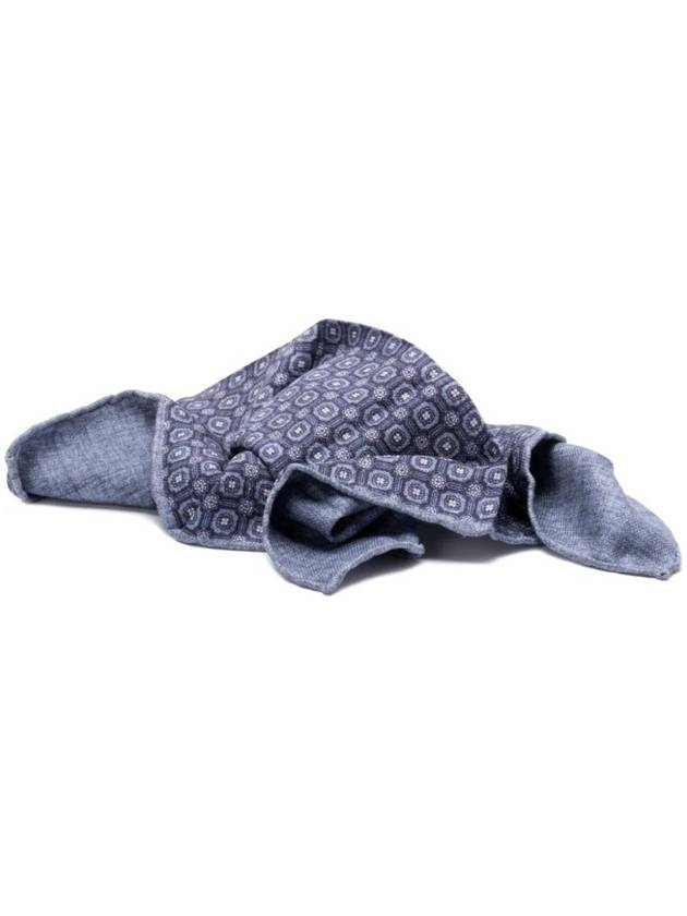 silk muffler navy - BRUNELLO CUCINELLI - BALAAN 1