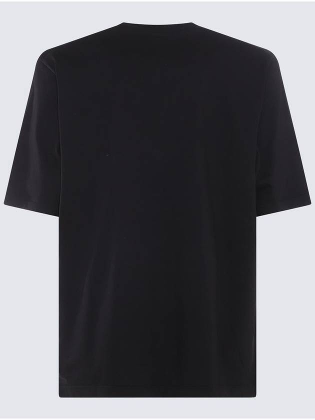 BLACK COTTON T SHIRT S71GD1328S20694900 - DSQUARED2 - BALAAN 3