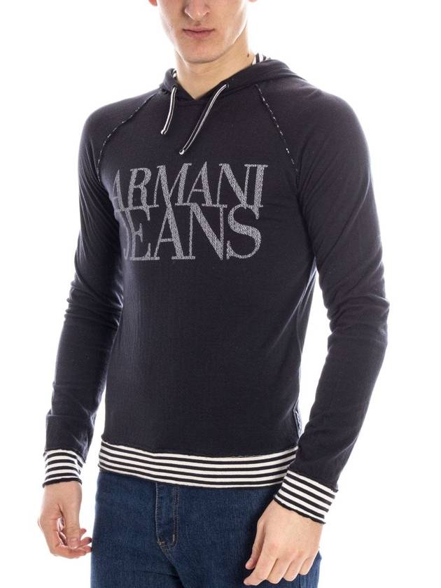 Armani Jeans Sweatshirt Hoodie - ARMANI JEANS - BALAAN 2