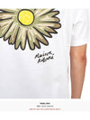 Floating Flower Comfort Short Sleeve T-Shirt White - MAISON KITSUNE - BALAAN 8