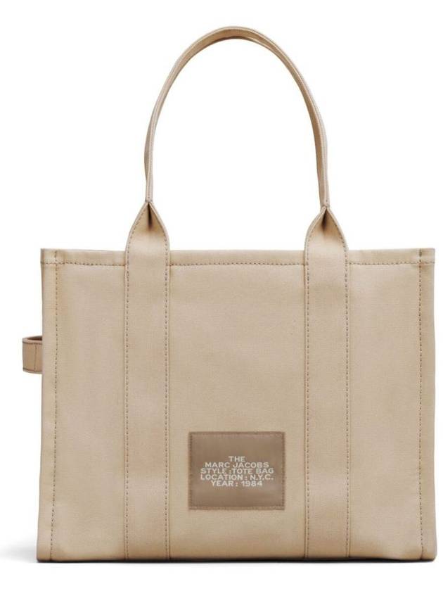 Signature Logo Tote Bag Beige - MARC JACOBS - BALAAN 4