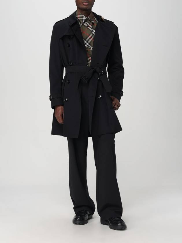 Kensington Heritage Trench Coat Black - BURBERRY - BALAAN 3