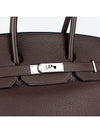 HM Birkin 35 Dark Brown Silver HM42BG003 - HERMES - BALAAN 6