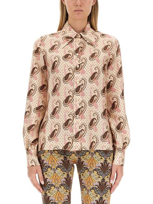 23 fw Multicolor Silk Shirt 117205204990 B0480738860 - ETRO - BALAAN 2