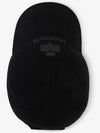 Tyron Embroidery Logo Ball Cap Black - ISABEL MARANT - BALAAN 3