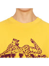 Women s brushed sweatshirt FG HELLCAT SUNFLOWER YELLOW W - WILD DONKEY - BALAAN 5