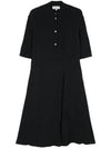 Sabo Midi Dress Darkest Navy - STUDIO NICHOLSON - BALAAN 1